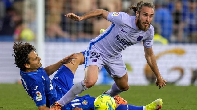FOTO: Barcelona Kunci Posisi Runner-up La Liga Usai Imbang Lawan Getafe