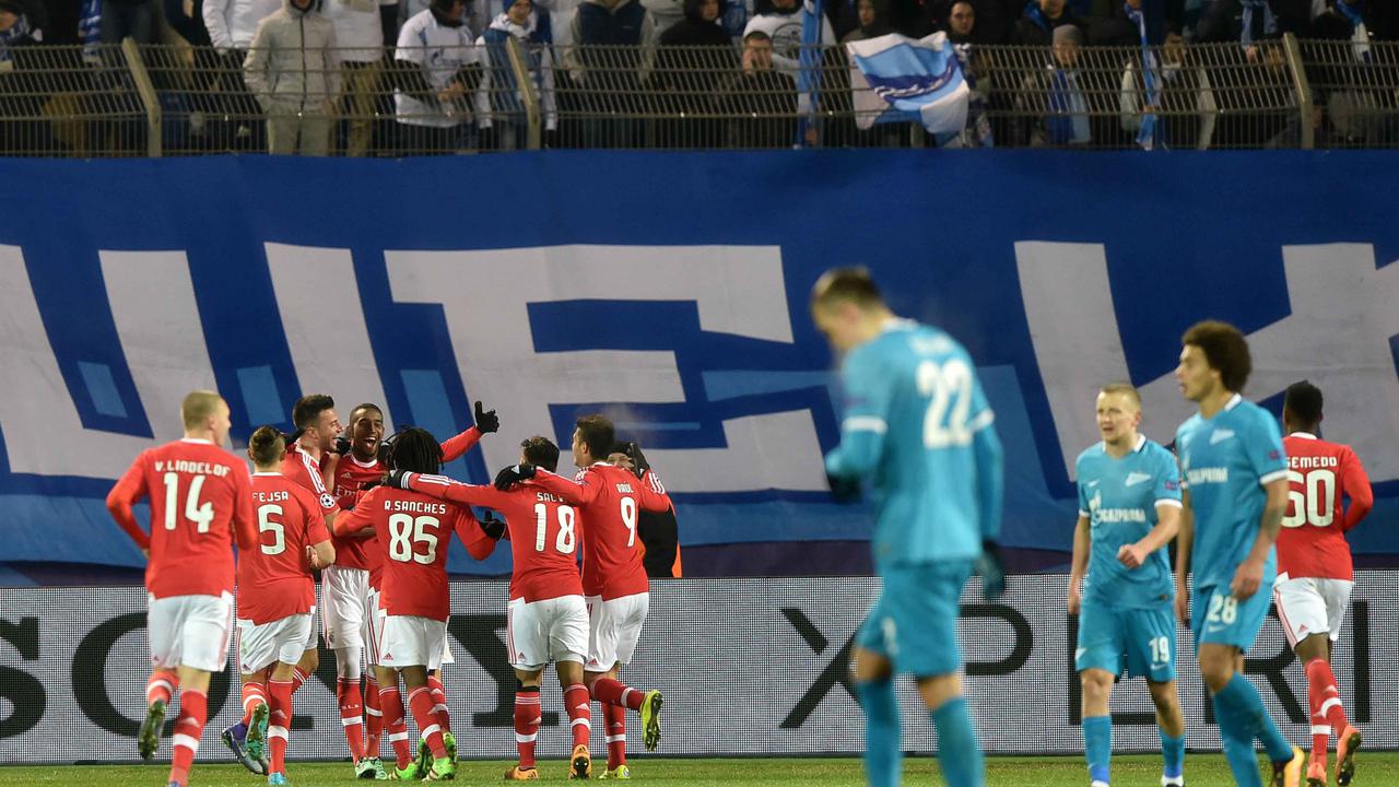 Kalahkan Zenit, Benfica Melaju ke Perempat Final Liga Champhions