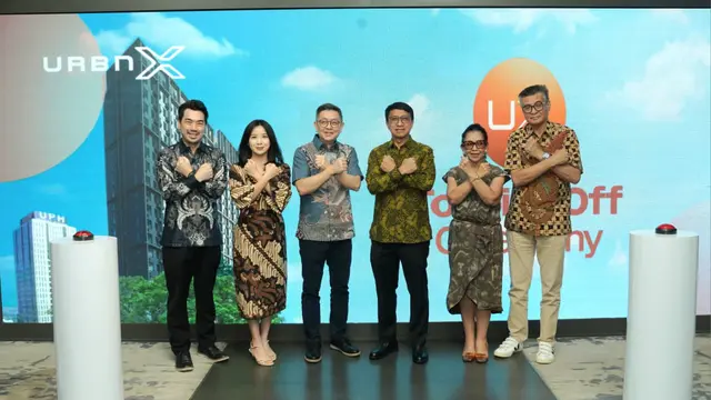 LippoLand menggelar topping off Apartemen Tower UX yang berada di kompleks URBN X