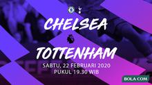 Premier League - Chelsea vs Tottenham Hotspur. (Bola.com/Dody Iryawan)
