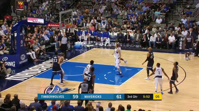 Minnesota Timberwolves berhasil mengalahkan Dallas Mavericks dengan skor 111-87.