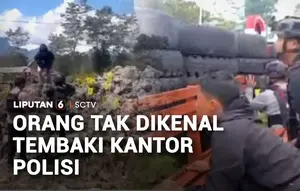 Orang Tak Dikenal Tembaki Kantor Polisi