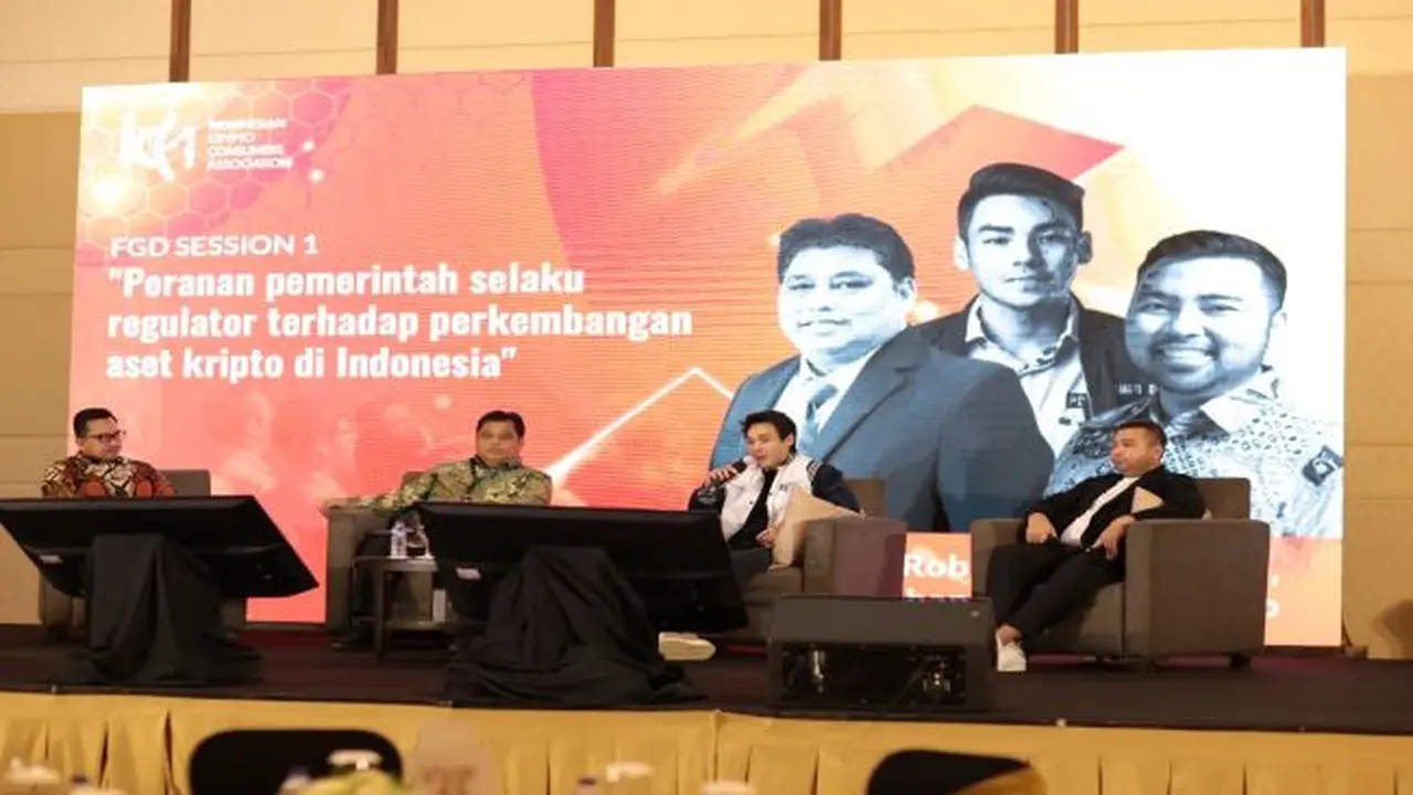 Asosiasi yang menaungi industri aset kripto Indonesia Crypto Consumer Association (ICCA) menyelenggarakan acara ICCA Blockchain Edufest 2022, Kamis (7/7/2022). (Foto: Liputan6.com/Gagas Y.P)