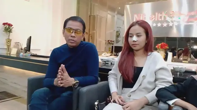Mayang dan Doddy Sudrajat. (Liputan6/ M Altaf Jauhar)