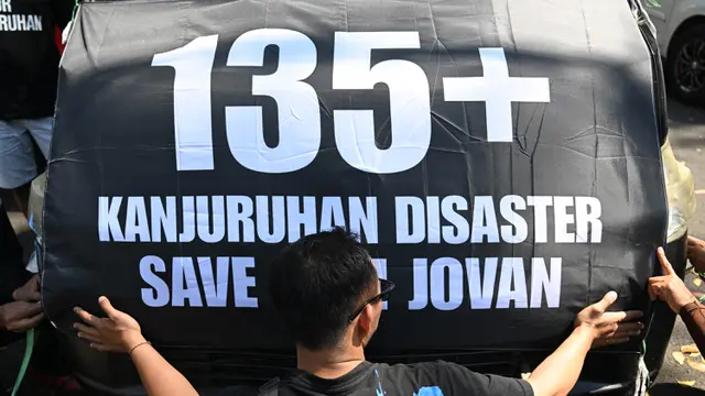 Potret Peringatan Setahun Tragedi Kanjuruhan