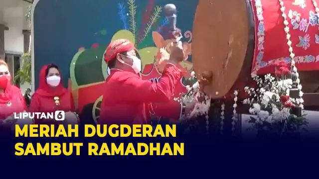 Umat muslim sebentar lagi akan menjalankan ibadah puasa di bulan suci ramadhan. Warga Semarang Jawa Tengah bersuka cita menyambutnya lewat tradisi dugderan.