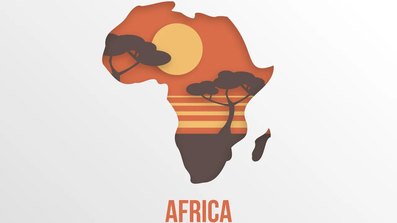 Ilustrasi Benua Afrika