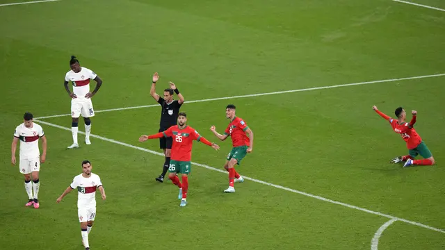 Maroko - Portugal - Piala Dunia 2022