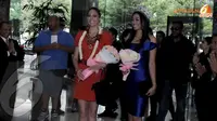 Tiba di Indonesia, Miss Universe Disambut Tarian Tradisional