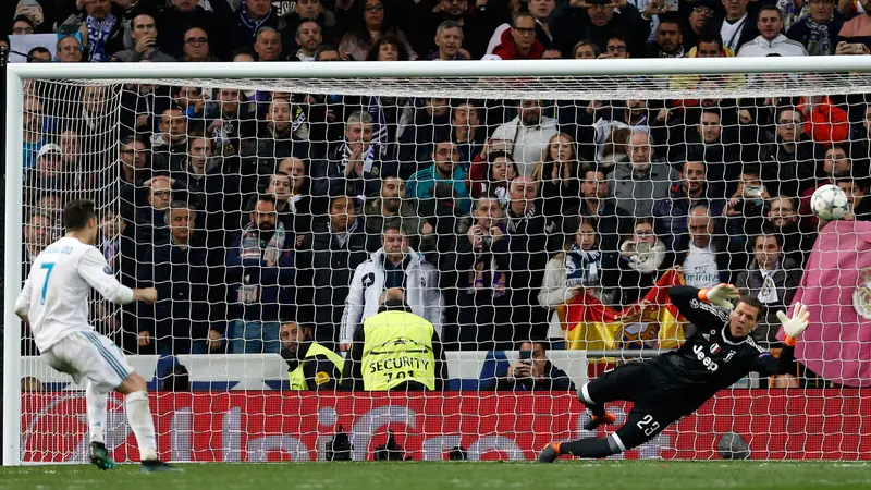 Ditekuk Juventus, Penalti Ronaldo Loloskan Real Madrid