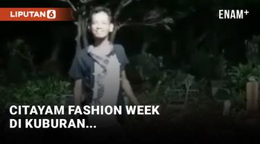 Citayam Fashion Week di Kuburan