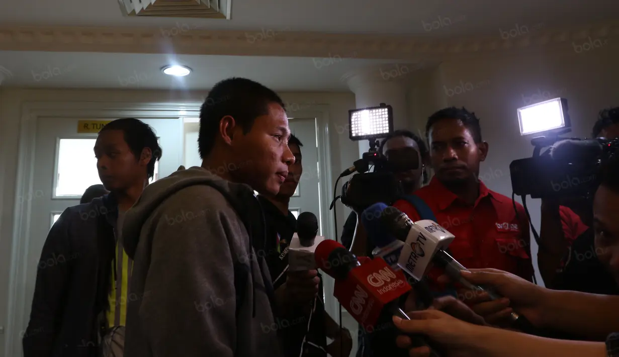 Evan Dimas Darmono melakukan trial selama kurang lebih empat bulan bersama klub Espanyol B  terhitung sejak February  2016 di Spanyol. (Bola.com/Nicklas Hanoatubun)
