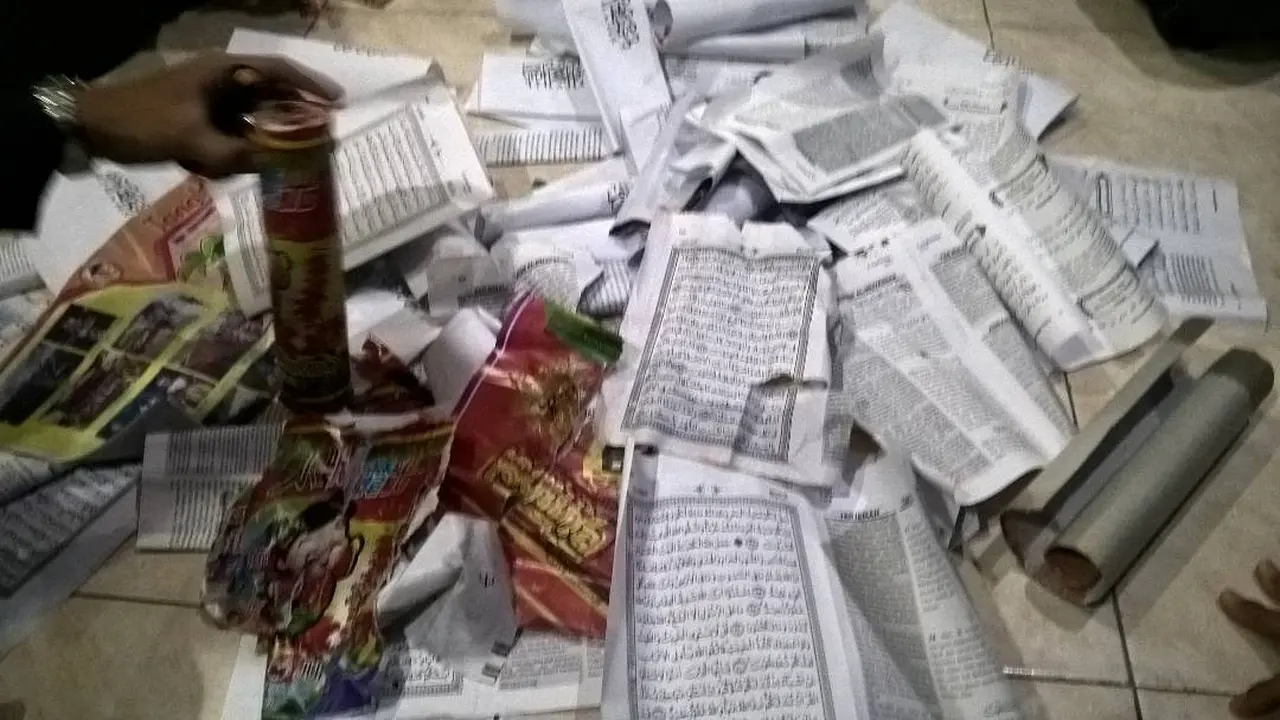 Pembuat Selongsong Kembang Api Bertulisan Arab Terkuak