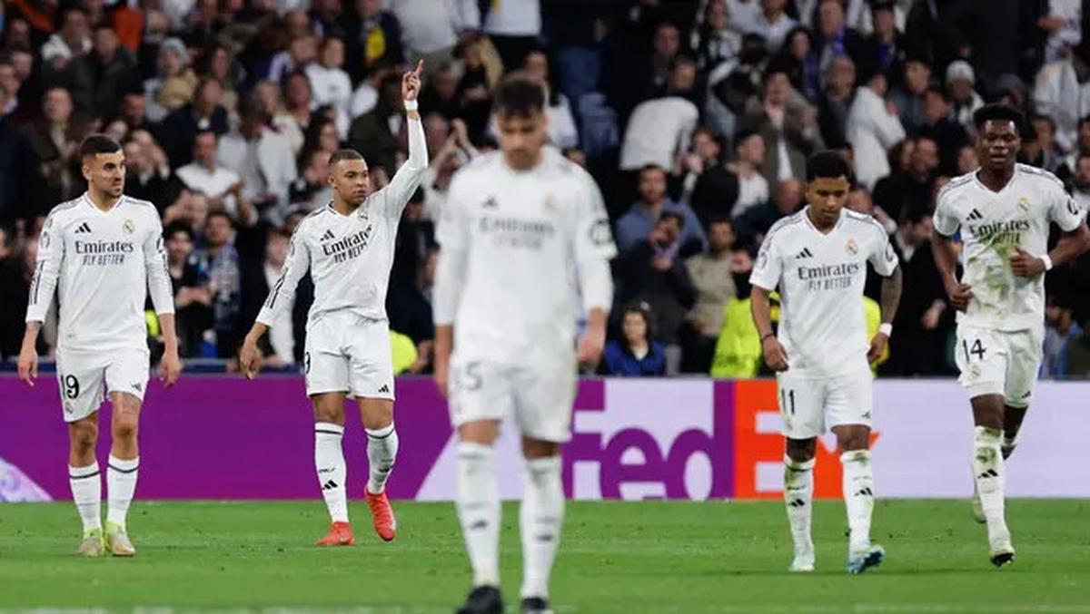 TIga Gol Kylian Mbappe Singkirkan Manchester City dari Liga Champions 2024/2025