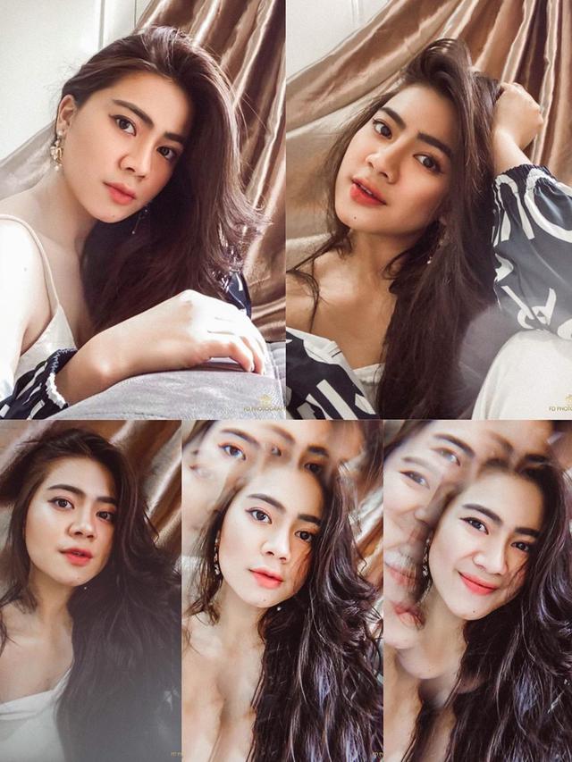 Felicya Angelista pemotretan virtual