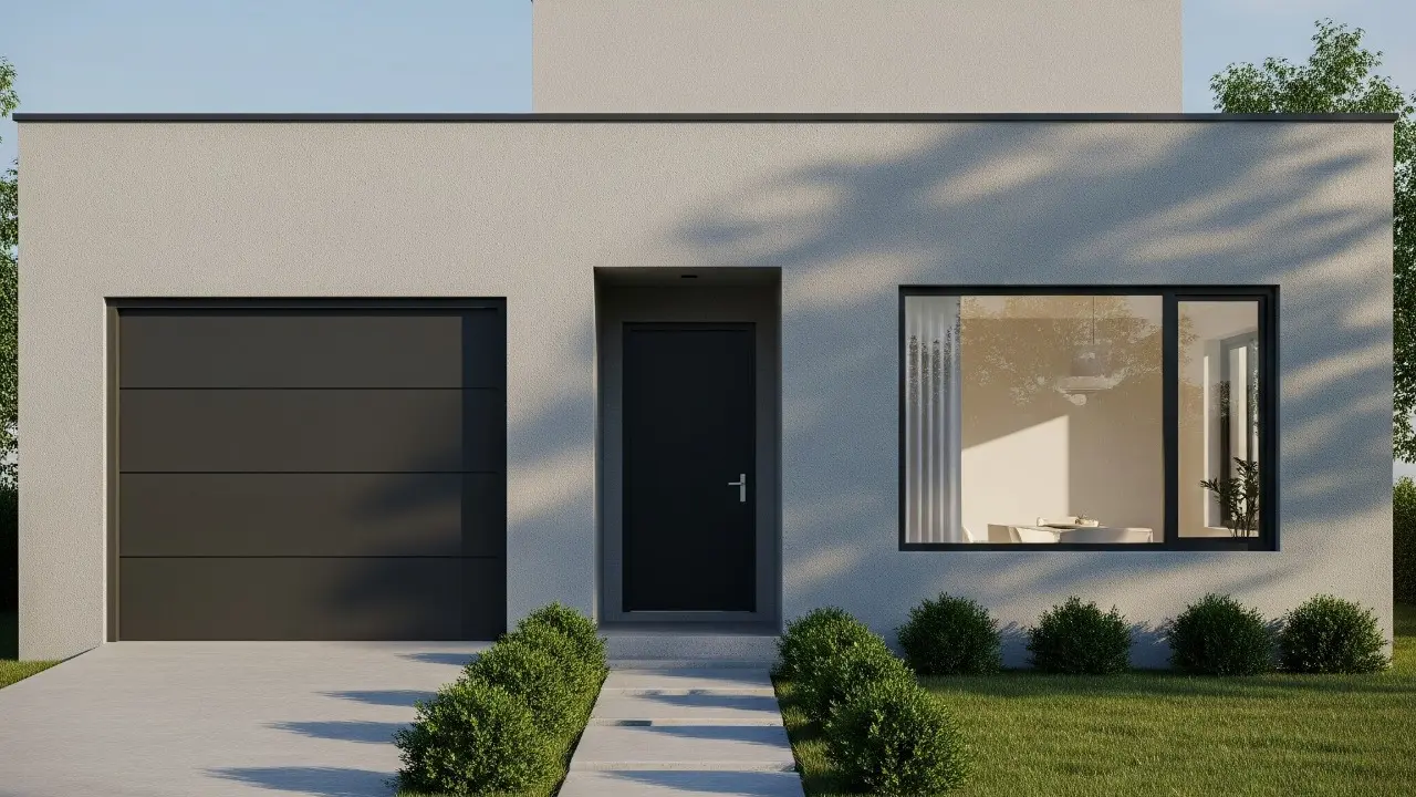 Rumah Sederhana 5x12 Meter 2 Kamar dengan Garasi