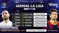 Jadwal Live Streaming Liga Spanyol Pekan ke-18 di Vidio: Barcelona Mulai Bangkit