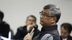 Jaksa KPK Pulung Rinandoro sempat berdebat dengan Akil Mochtar dalam kasus Pilkada Lebak di Pengadilan Tipikor Jakarta, Kamis (5/6) (Liputan6.com/Faizal Fanani).