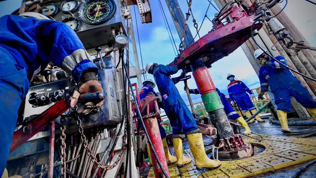 Pertamina Hulu Rokan (PHR) produksi 2.350 barel minyak per hari (BOPD) dari sumur eksplorasi pertama Lapangan Pinang East, Wilayah Kerja (WK) Rokan. (Foto: Pertamina Hulu Rokan)