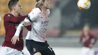 Liga Europa: Jadi Pahlawan AC Milan, Pioli Sebut Jens Petter Hauge Belum Lengkap