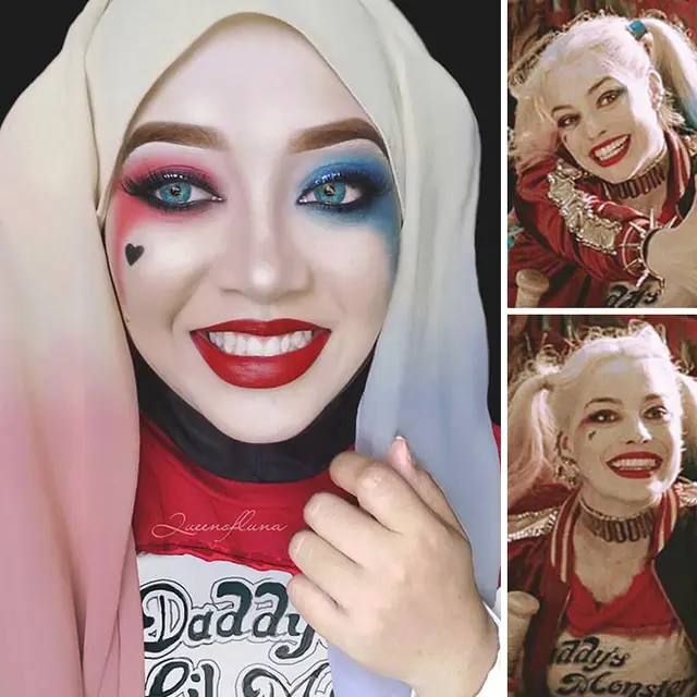 makeup unik hijabers Malaysia