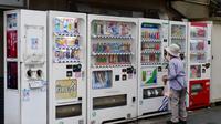 Ilustrasi vending machine di Jepang. Photo by catrina farrell on Unsplash