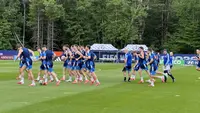Sesi Latihan Timnas Skotlandia di New England Revolutions Training Center, Boston, Kamis (18/6/2026) pagi waktu setempat. (Bola.com/Hery Kurniawan