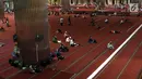 Umat muslim memenuhi Masjid Istiqlal saat malam takbiran, Jakarta, Selasa (4/6/2019). Ratusan umat muslim berdatangan ke Masjid Istiqlal untuk merayakan malam takbir jelang melaksanakan salat Idul Fitri 1440 Hijriah. (Liputan6.com/Helmi Fithriansyah)