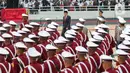 Kapolri Jenderal Listyo Sigit Prabowo berharap sinergi Polri dengan masyarakat bisa menghadirkan pelayanan Polri yang semakin baik. (Liputan6.com/Johan Tallo)