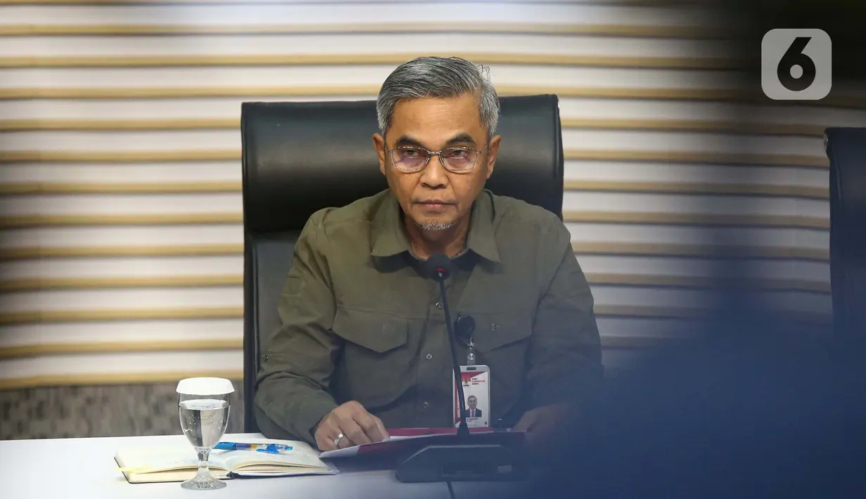 Ketua KPK Setyo Budiyanto mengatakan semua proses hukum sudah berjalan sesuai aturan yang berlaku. (Liputan6.com/Angga Yuniar)