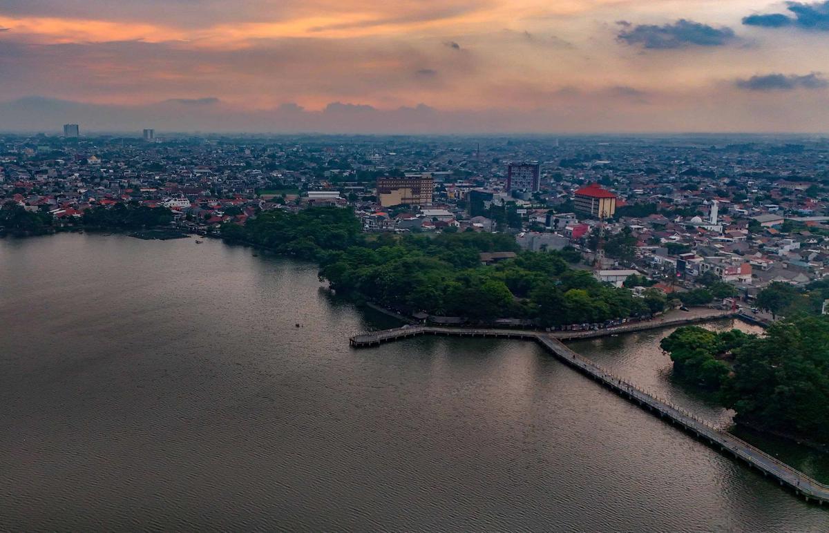 FOTO: Situ Cipondoh Hadirkan Fungsi Konservasi Air dan Wisata di Tengah Kota Tangerang