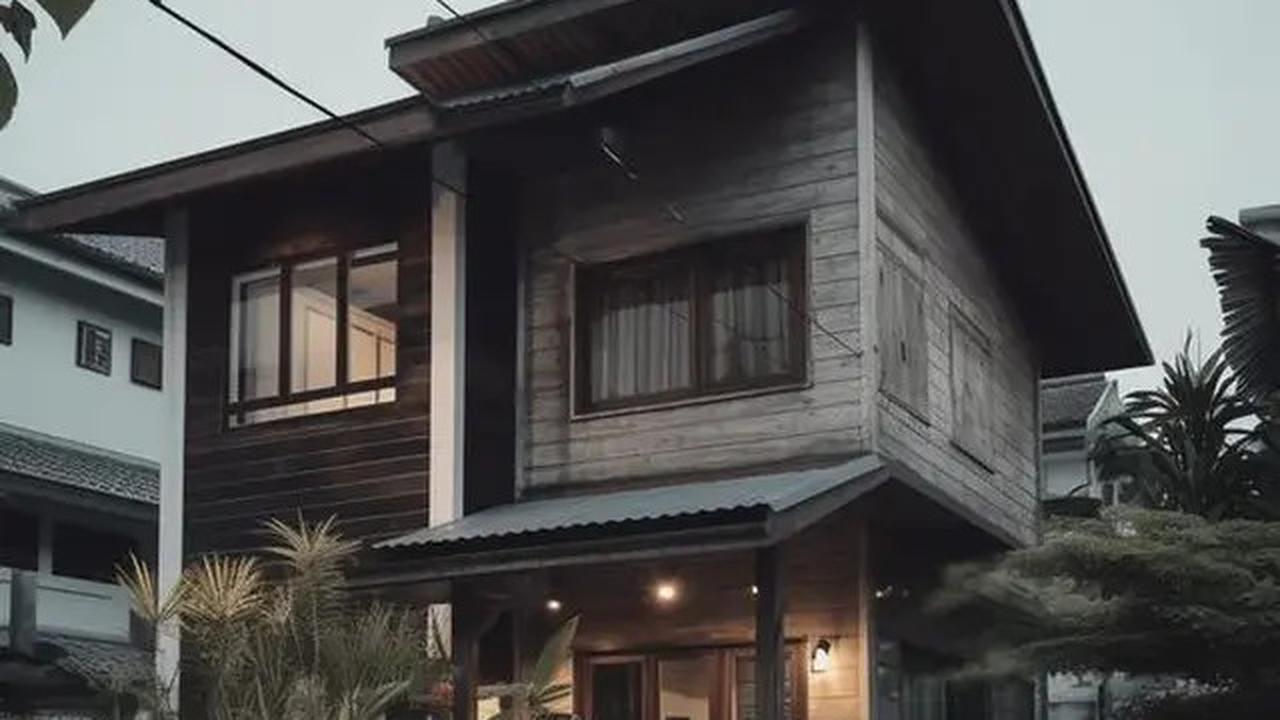 5 Warna Cat Rumah Kayu yang Usung Unsur Klasik, Elegan dan Estetik