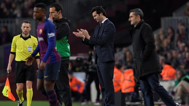 Pelatih Real Madrid, Santiago Solari.