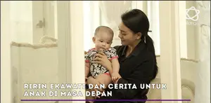 Setelah kepergian suaminya, Fery Wijaya, Ririn Ekawati merasa anaknya jadi agak rewel.