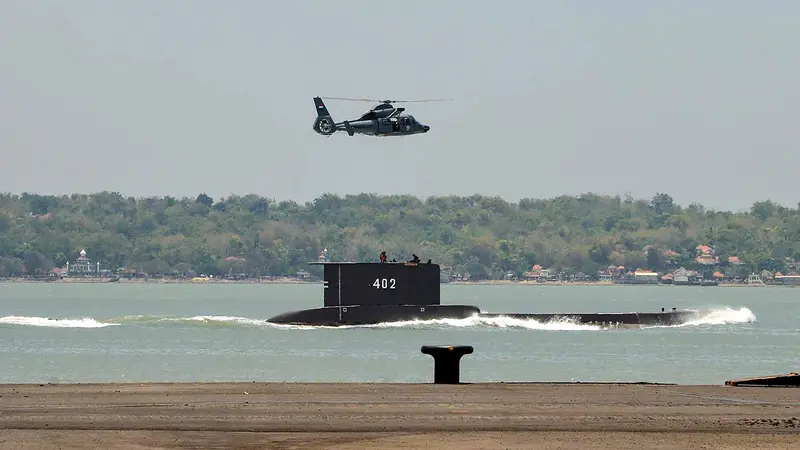 Wujud Kapal Selam KRI Nanggala-402 yang Hilang Kontak