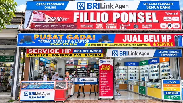 BRILink Agen Fillio Jangkau Pinggiran Dumai, Layani Kebutuhan Masyarakat lewat 4 Outlet