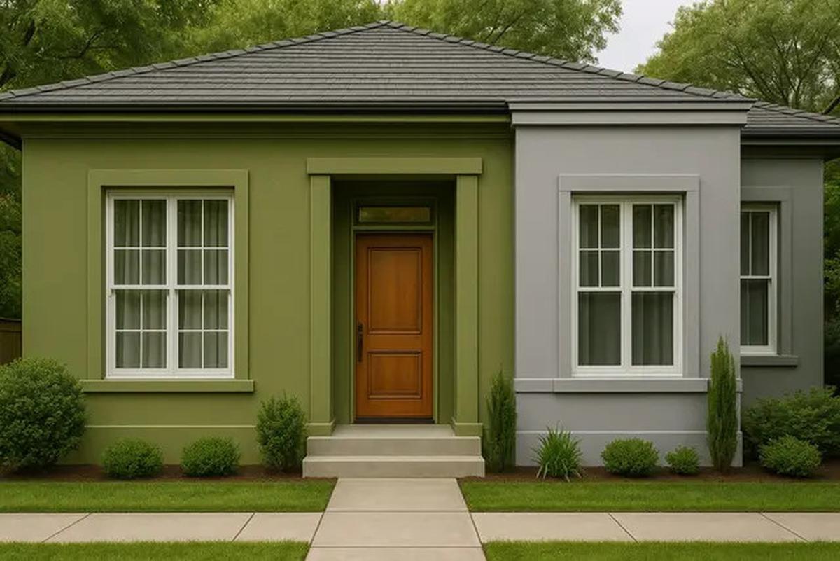 7 Kombinasi Cat Rumah Warna Hijau yang Bagus dan Elegan, Bikin Hunian Jadi Adem dan Estetik