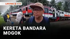 Kereta Bandara tujuan Yogyakarta Internasional Airport mendadak berhenti di Kulon Progo pada Rabu siang. Kejadian ini membuat sejumlah penumpang panik.