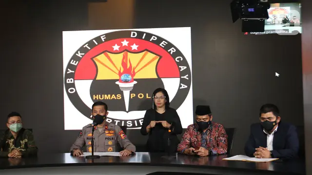 JUMPA PERS PENANGKAPAN TERORIS