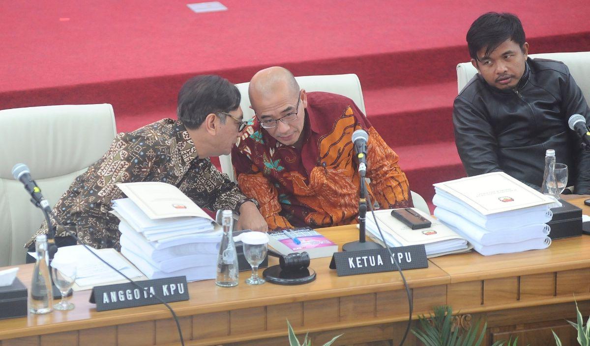 Idham membenarkan, saat ini pihaknya tak lagi menampilkan diagram lingkaran dalam aplikasi Sirekap untuk publik dengan alamat pemilu2024.kpu.go.id.&nbsp;