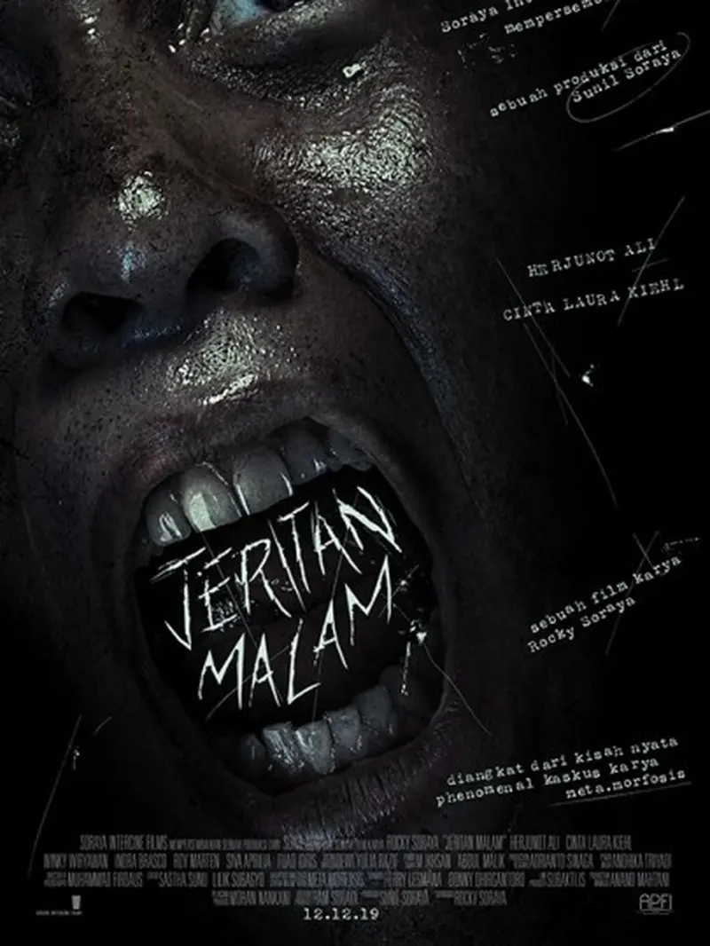 Poster film Jeritan Malam. (Foto: Dok. Soraya Intercine Films)