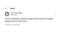 Cuitan Nyeleneh Kaesang Pangarep. (Sumber: Twitter/@kaesangp)