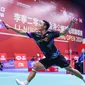 Jonatan Christie melaju ke perempat final Hong Kong Open 2024. Tunggal putra Indonesia itu menyingkirkan Rasmus Gemke dari Denmark pada babak 16 besar di Hong Kong Coliseum, Kamis (12/9). (foto: PP PBSI)