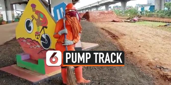VIDEO: Keren, Kolong Tol Becakayu Disulap jadi Pump Track