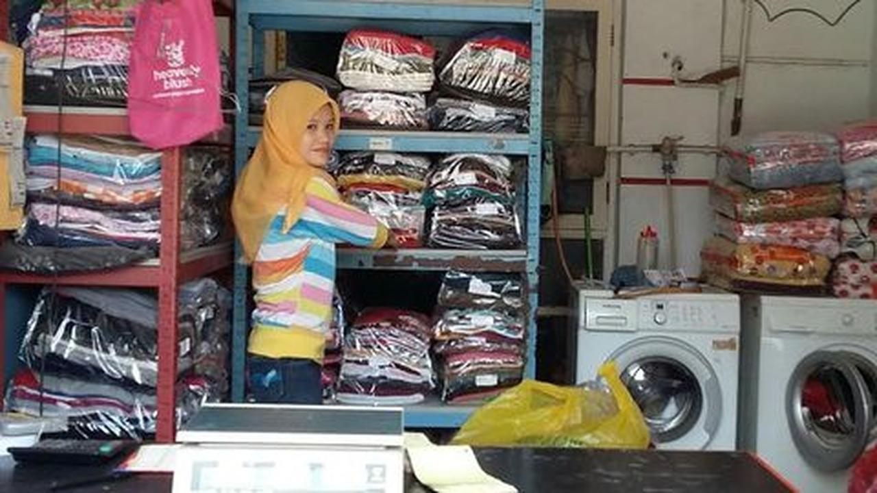 Musim hujan, pengusaha laundry kiloan di Depok kebanjiran order