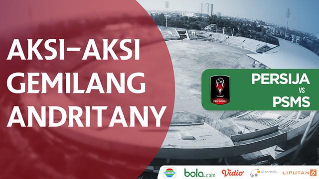 Berita video beragam aksi gemilang kiper Andritany Ardhiyasa yang membuat PSMS Medan tak bisa membobol gawang Persija Jakarta pada semifinal leg II Piala Presiden 2018, Senin (12/2/2018).