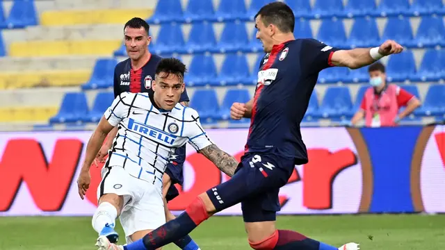 Penyerang Inter Milan, Lautaro Martinez.