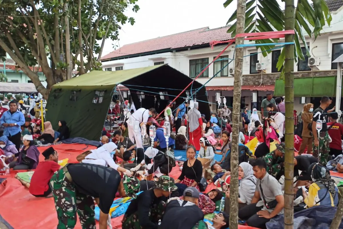 Korban Gempa Bumi Cianjur Sentuh Angka 700 Orang, IDI Cianjur Kerahkan Anggota Dokter untuk Tangani Perawatan