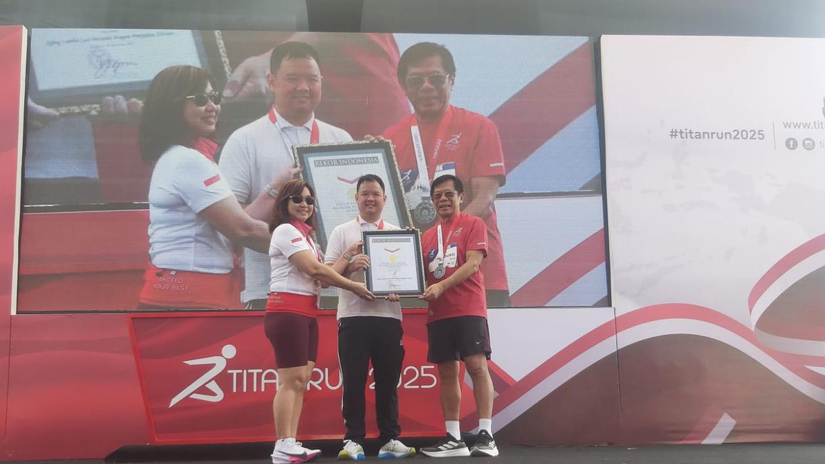 Robi Syianturi dan Agus Prayogo Juara, Titan Run 2025 Juga Cetak Rekor MURI