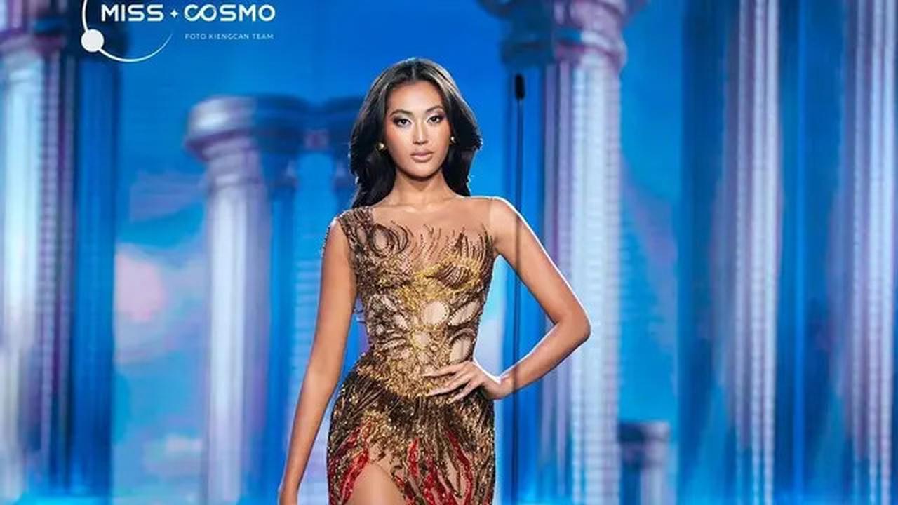 Puteri Indonesia Pariwisata Tata Juliastrid Raih Gelar Miss Cosmo 2024, Kalahkan Wakil Thailand dan Amerika Serikat